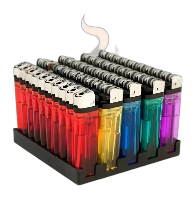 4Smoke Flint Lighter 50 Pack