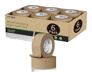 Brown Parcel Tape Rolls