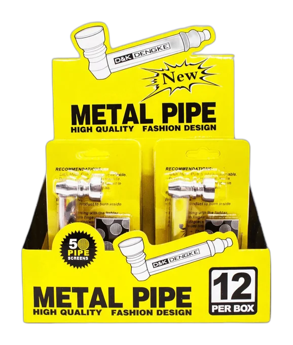 D&K Metal Pipe Assorted Display