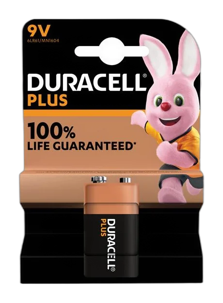 Duracell Plus 9V Battery