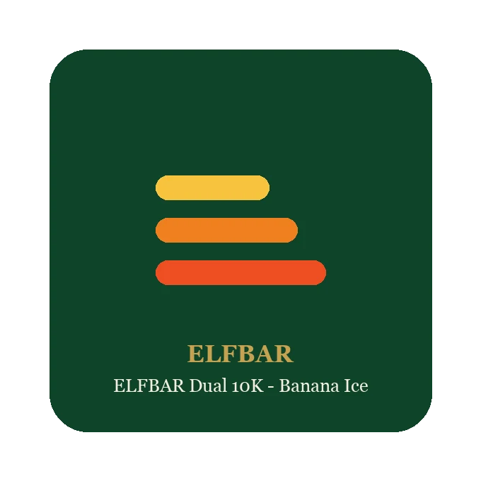 ELFBAR Dual 10K - Banana Ice