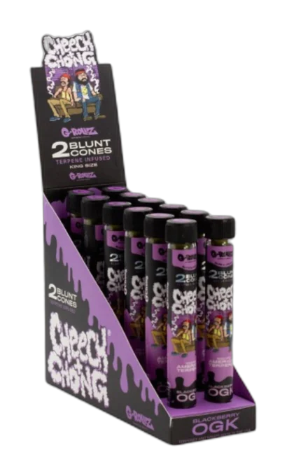 G-Rollz King Size 2 Blunt Cones - Blackberry OGK