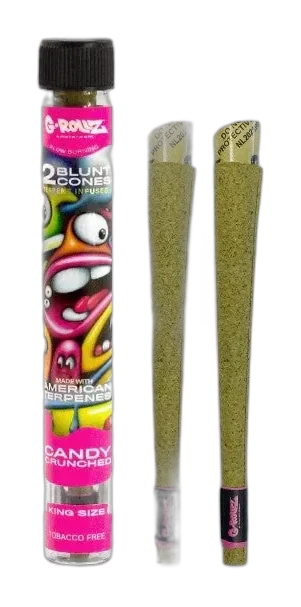 G-Rollz King Size 2 Blunt Cones - Candy Crunch