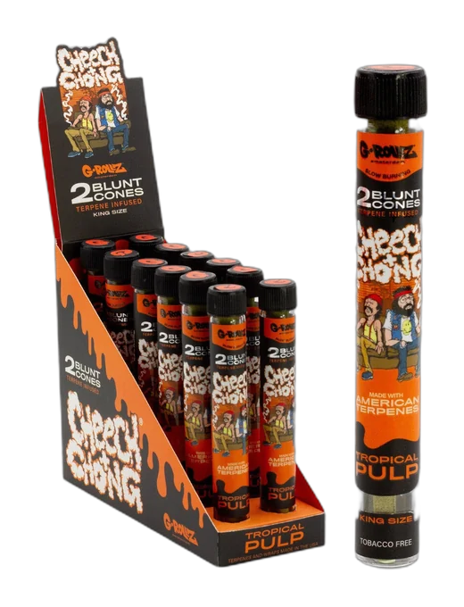 G-Rollz King Size 2 Blunt Cones - Tropical Pulp