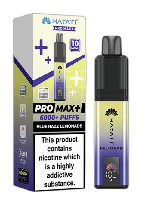 Hayati Pro Max Plus 6000 - Blue Razz Lemonade