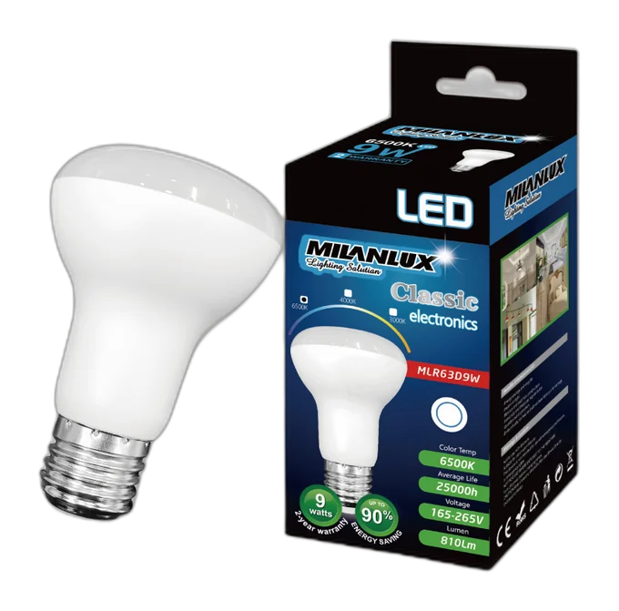 Milanlux LED Reflector R63 Bulb