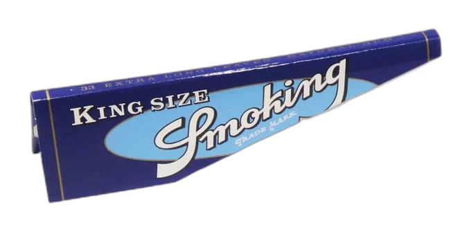 Smoking Blue King Size Slim Papers