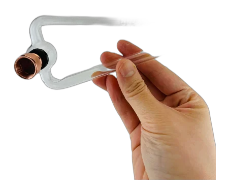 Tar Catching Glass Dry Pipe